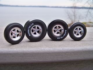 18 Highway 61 Chrome Cragar s s 5 Spoke Drag Racing Mag Wheel Tire