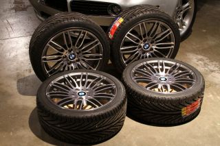 New BMW Performance Wheel and Tire Set Style 269 E46 E85 E86 Michelin