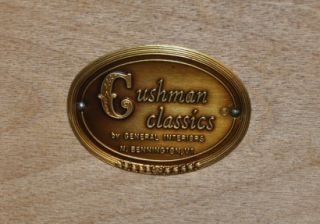 Cushman Furniture Colonial Style Serving Hutch Buffet