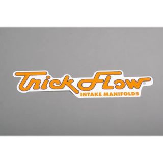 Trick Flow Decal Trick Flow Intake Manifolds 12 Long 3 Wide Orange
