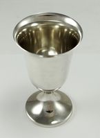 Vintage Preisner Sterling Silver Goblet #23 Set of 2 Footed 4 1/8
