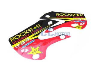 Rockstar 3M Graphic Decals Sticker Kit KLX110 110 DE27