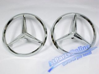 Auto Pro. Mud Flaps Mercedes Star Logo Emblem W107 W108 W114/8 W115