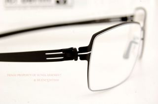 Brand New IC! BERLIN Eyeglasses Frames Model chasseral Color black for