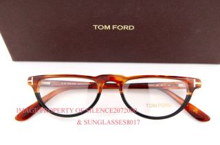 New Tom Ford Eyeglasses Frames 5117 56A Havana Black