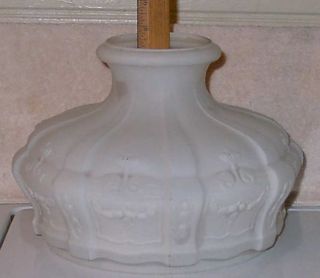 Aladdin Mantle Oil Lamp 401 Satin Art Nouveau Shade 8 ¾” Fitter for