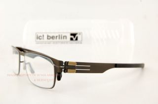 Brand New ic! berlin Eyeglasses Frames Model rast Color graphite Men