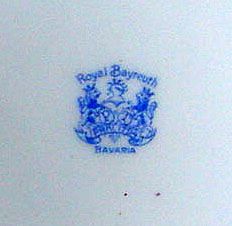 Vintage Royal Bayreuth Nursery Rhyme Plate Little Bo Peep Childs Dish