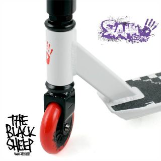 Slamm Rage 2 Red White Black Fixed Professional Extreme Stunt Scooter