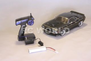 10 RC Dodge Challenger 1970 Race Car Brushless RTR Brand New 40 MPH