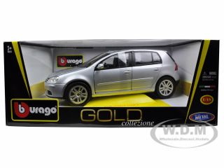 Brand new 118 scale diecast car model Volkswagen Golf V Silver die