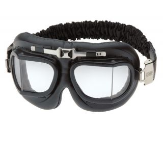 Description  Vintage goggles with adjustable strap are made of
