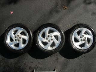 Set of Three (3) Pontiac Grand Am Rims Wheels and Tires Futura 775 205