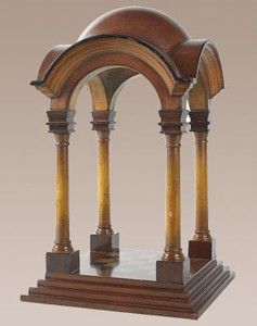 Renaissance Cupola Honey Architectural Wood Model 16 Gazebo Authentic