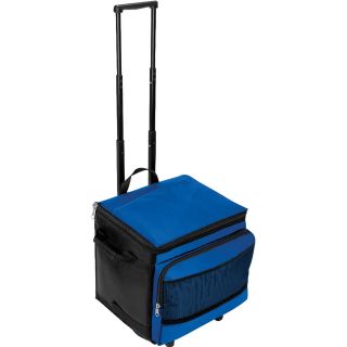 Toppers™ Party Cruiser 48 Can Cooler on Wheels Royal Black