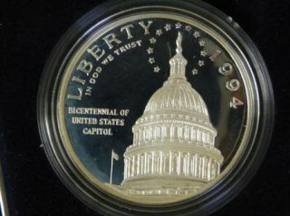 Commemorative 90 Silver Coin Sets US Capitol White House Smithsonian