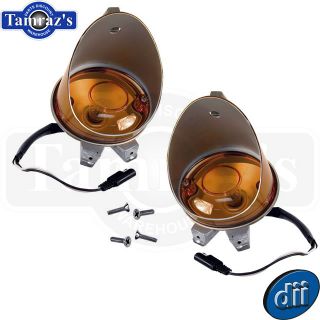 70 74 Challenger Front Turn Signal Parking Lamp Light Lens Housing