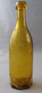Today I will be listing several antique bottles from a single Boston
