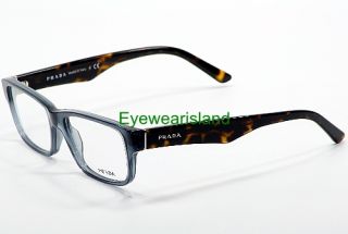Prada VPR 16M Eyeglasses VPR16M Blue PD6 1O1 Frame