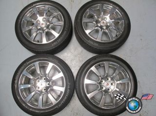 Cadillac CTS Factory 18 Polished Wheels Tires OEM Rims 9597605 5x120