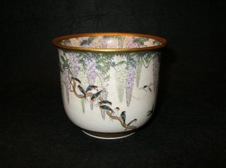 Finest Japanese Satsuma Porcelain Bowl Marked Possible Meiji Period w