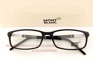 Brand New Mont Blanc Eyeglasses Frames 297 001 Black for Men