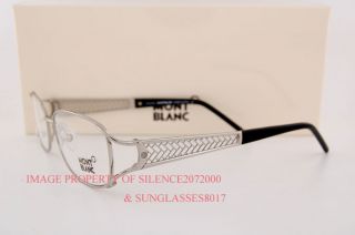 Brand New Mont Blanc Eyeglasses Frames 302 530 Silver