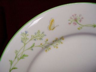 Noritake China Reverie Green Pattern 7191 Dinner Plate