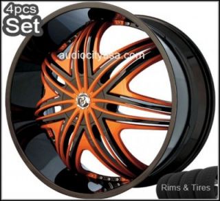 26inch Wheels and Tires Pkg for Land Range Rover Camaro Rims