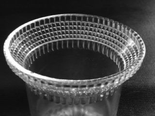EAPG Challinor Glass Sugar Bowl Checkerboard Band Patt