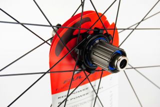 Thanks to the straight head spokes and oversize hub, the wheel is also
