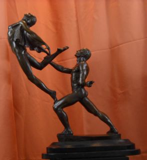 Modern Dance Bronze Statue Ballet Sculpture 2 on Sale