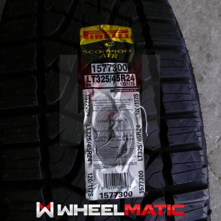 New 325 45R24 Pirelli Scorpion ATR Tire 325 45 24 3254524