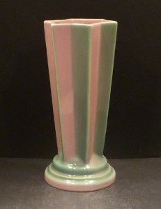 Roseville Futura Star Vase 385 8 Mint