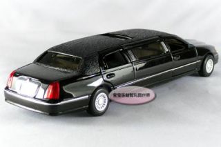 New Lincoln 1999 Town Car 1 38 Alloy Diecast Model Car with Box Black