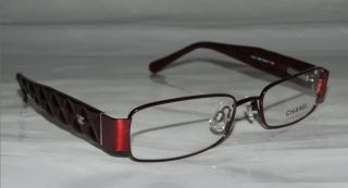 New Chanel 2125 C364 Eyeglass Authentic 52mm Red