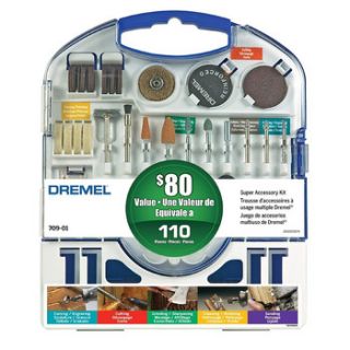 Dremel 110 Piece Super Accessory Kit 709 01 New