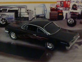 Flamed 62 Chevy Bel Air 409 Bubble Top 1 64 Scale Ed 4 Detaied Photos