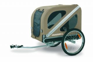 Croozer Dog Bicycle Trailer Sand Silver New