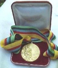Gold Medal Very RARE 1980 Moscow Olympic Medal