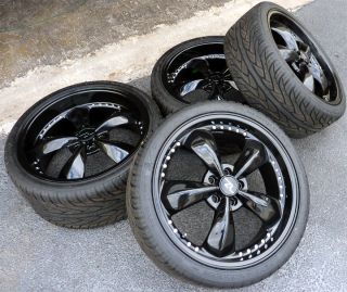 Bullitt Wheels 20x8 5 20x10 Wide Tires 2005 2012 Rims 20 Dish