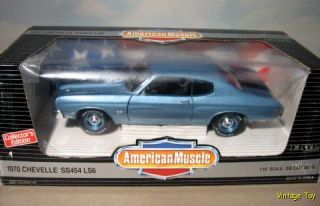 1970 Chevelle SS 454 w/ Dog Dish   Early 1:18 ERTL American Muscle