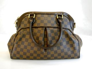 Used Louis Vuitton Damie Trevi PM N51997 Handbag Authentic Free SHIP