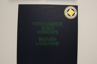 Keith Jarrett, Solo Concerts Bremen Lausanne, ECM