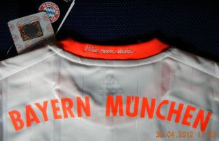 Bayern München AWAY Trikot 2012/2013 NEU Größe L