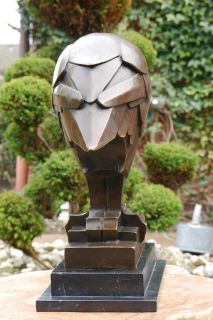 Bronze Adler Art Deco Figur auf edlem Marmorsockel (2014)