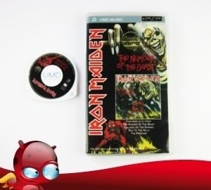 PSP UMD MUSIC  IRON MAIDEN  THE NUMBER OF THE BEAST in OVP