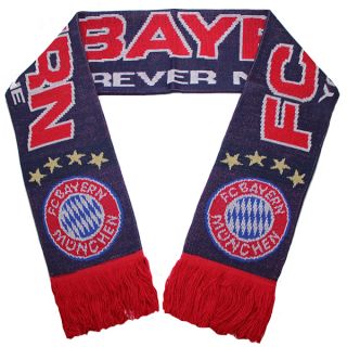 Bayern München Schal Bayern Logo Sterne Forever Number 1