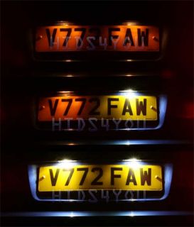 Ford Mondeo MK4 Canbus LED Number Plate Bulbs W5W T10 501 Error Free