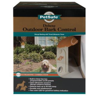 Dog Training & Behavior PetSafe Deluxe Outdoor Dog Bark Control